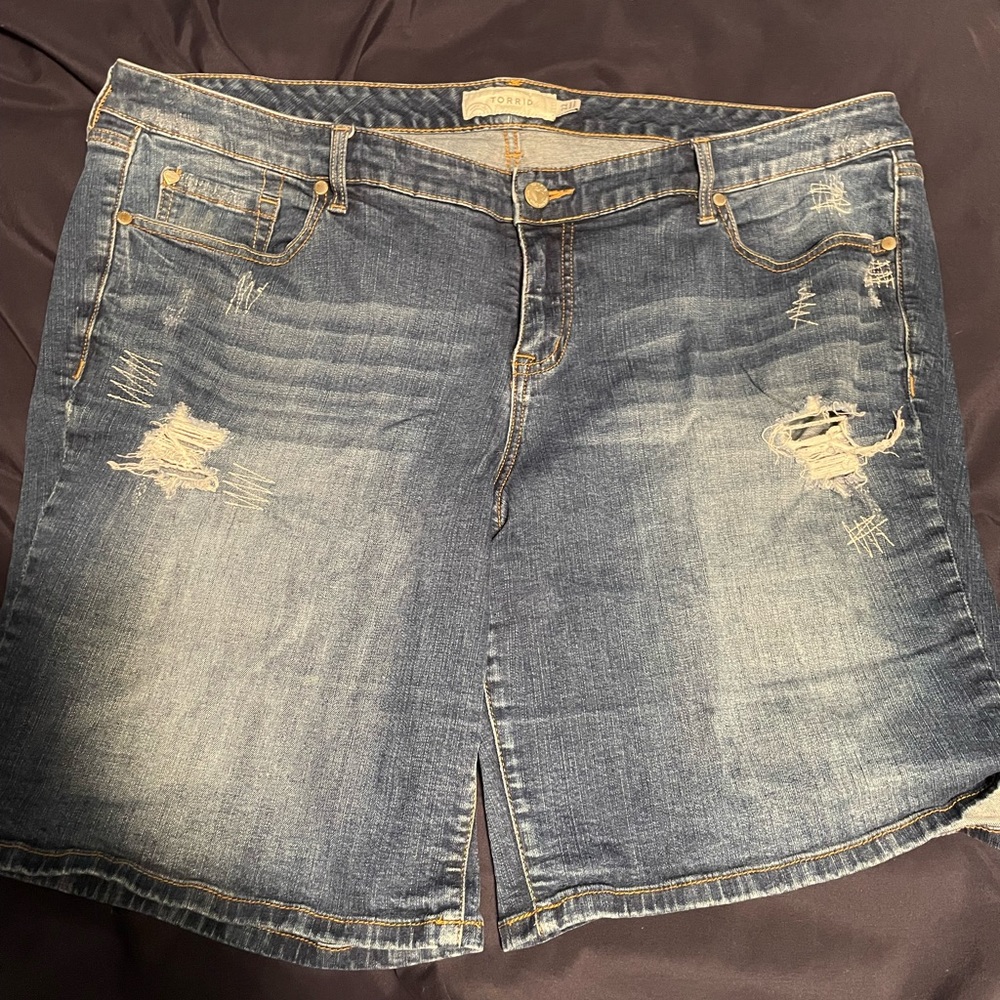 Torrid Size 22 Jeans Shorts